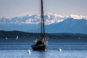 Ammersee Boot Berge Teaser