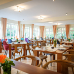 Frühstücksraum der Künstlerherberge