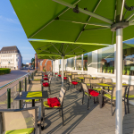 Terrasse, Inselhotel Rote Erde, Borkum